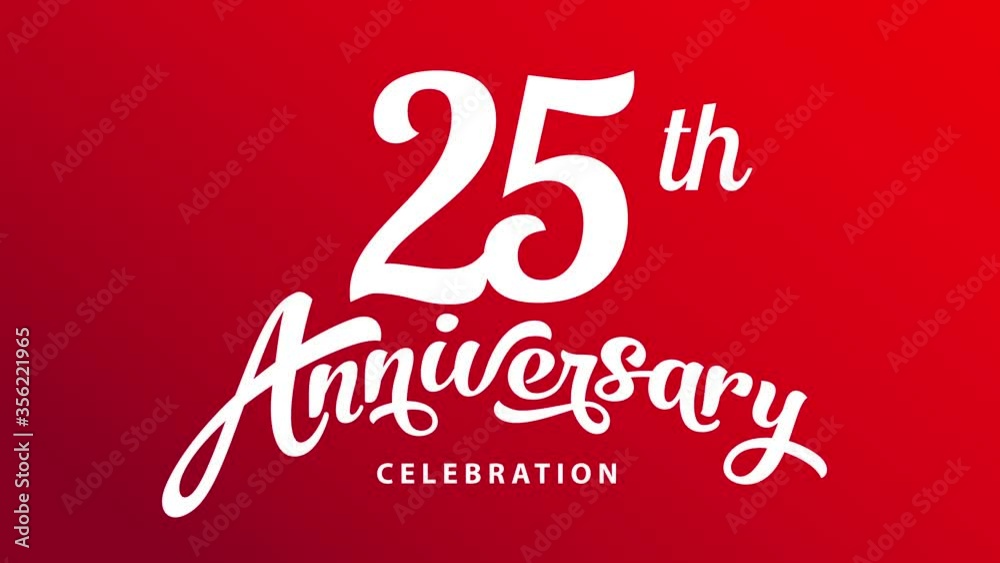 silver weddings celebration 25 years marriage anniversary wedding art with white calligraphy on red surface background silver weddings celebration 25 years marriage anniversary wedding art with white calligraphy on red surface background