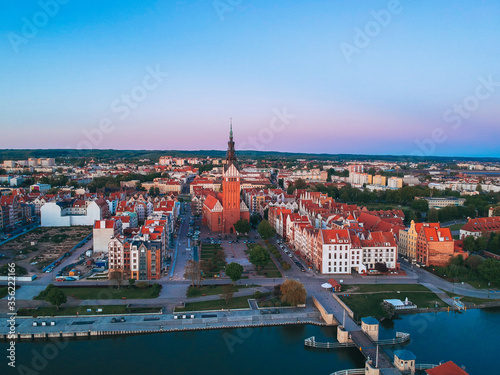 Obraz na płótnie Elblag, Poland w salonie