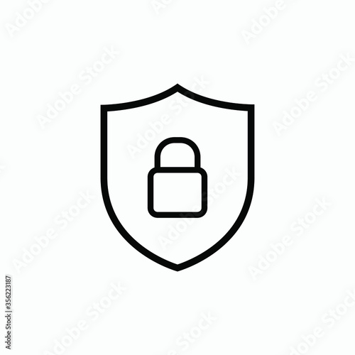 lock icon vector sign symbol