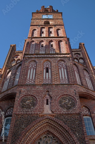 Turm des Altstädtischen Rathauses in Brandenburg an der Havel