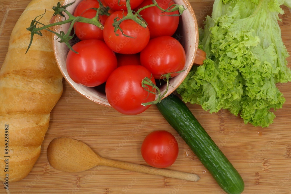 fresh vegetables on wooden background fresh vegetables on wooden background