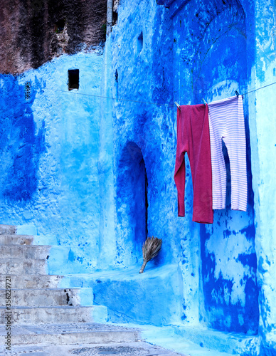 blue medina of Chefchaouen city in Morocco, North Africa © Eva Peñuela Py