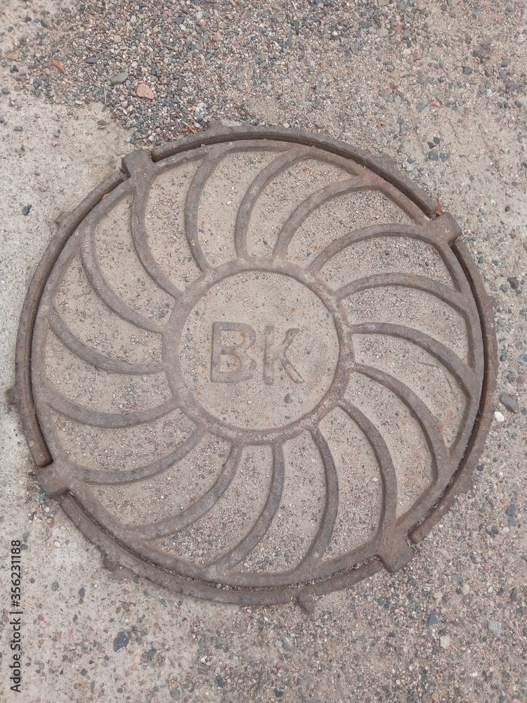 sewer manhole cover