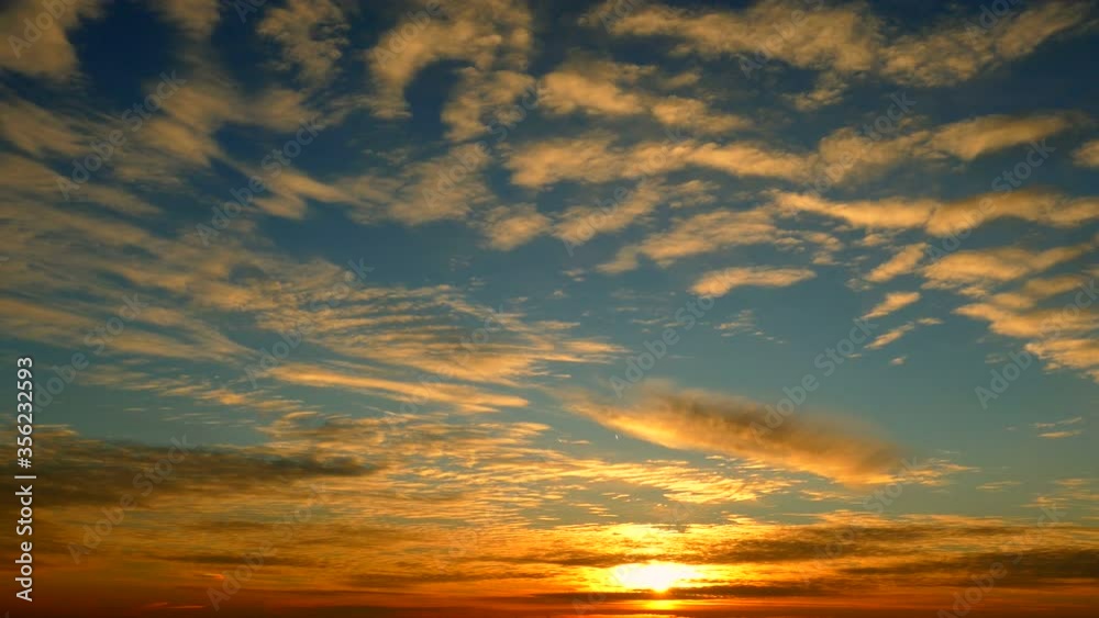 WS Sunrise sky / Mettlach, Saarland, Germany WS Sunrise sky / Mettlach, Saarland, Germany