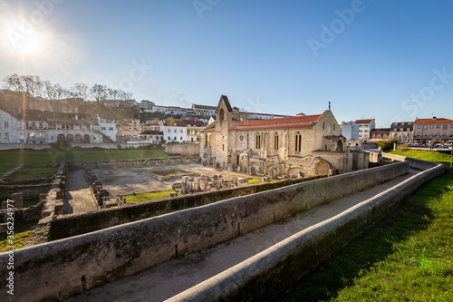 Ruins of monastery of Santa Clara a Velha at Coimbra, Portugal © Angelino