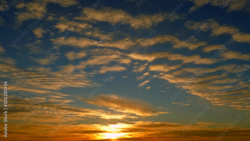 WS Sunrise sky / Mettlach, Saarland, Germany WS Sunrise sky / Mettlach, Saarland, Germany