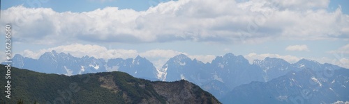 Gipfelpanorama am Tauron mit dem Wilden Kaiser photo