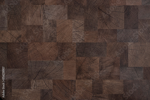 The texture of the saw cut wood floors