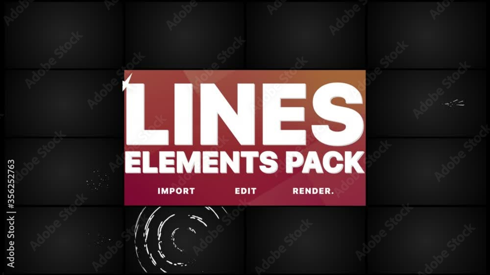 Flash FX Funny Lines is a cool Motion Graphics Pack. Easy to customize with your favorite software. Just drop it into your project. Alpha channel included. More elements in our portfolio.