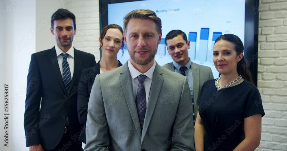MS Portrait of smiling business people / Covent Garden, London, England, United Kingdom MS Portrait of smiling business people / Covent Garden, London, England, United Kingdom