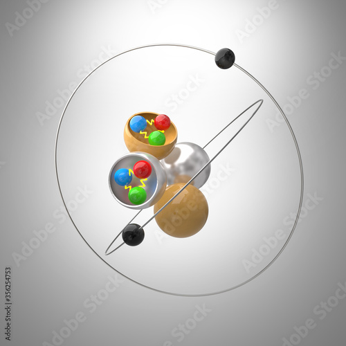 Atom and Quarks, Atomic Particles