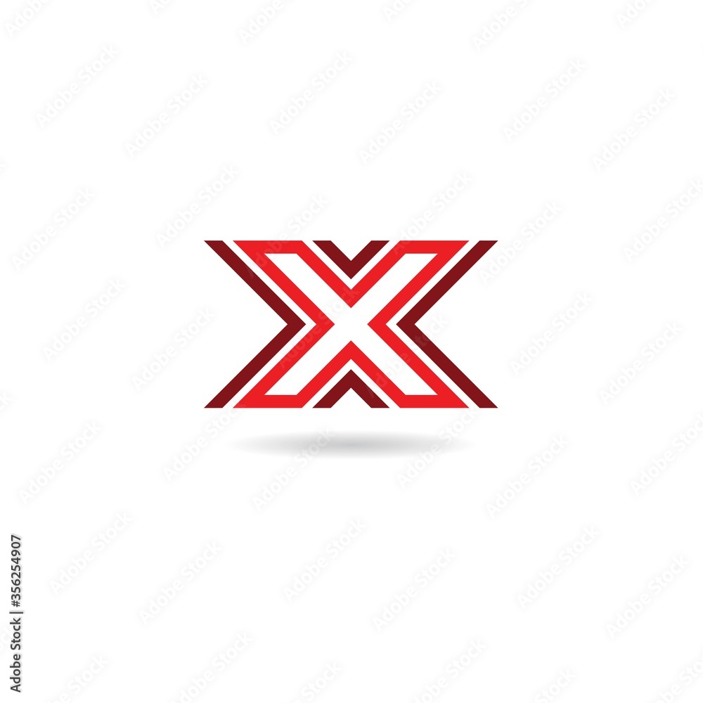 initial x logo design vector, icon, element, template initial x logo design vector, icon, element, template
