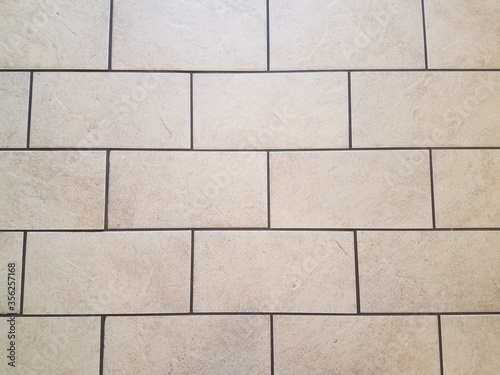 white laminate tiles