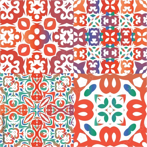 Mexican vintage talavera tiles.