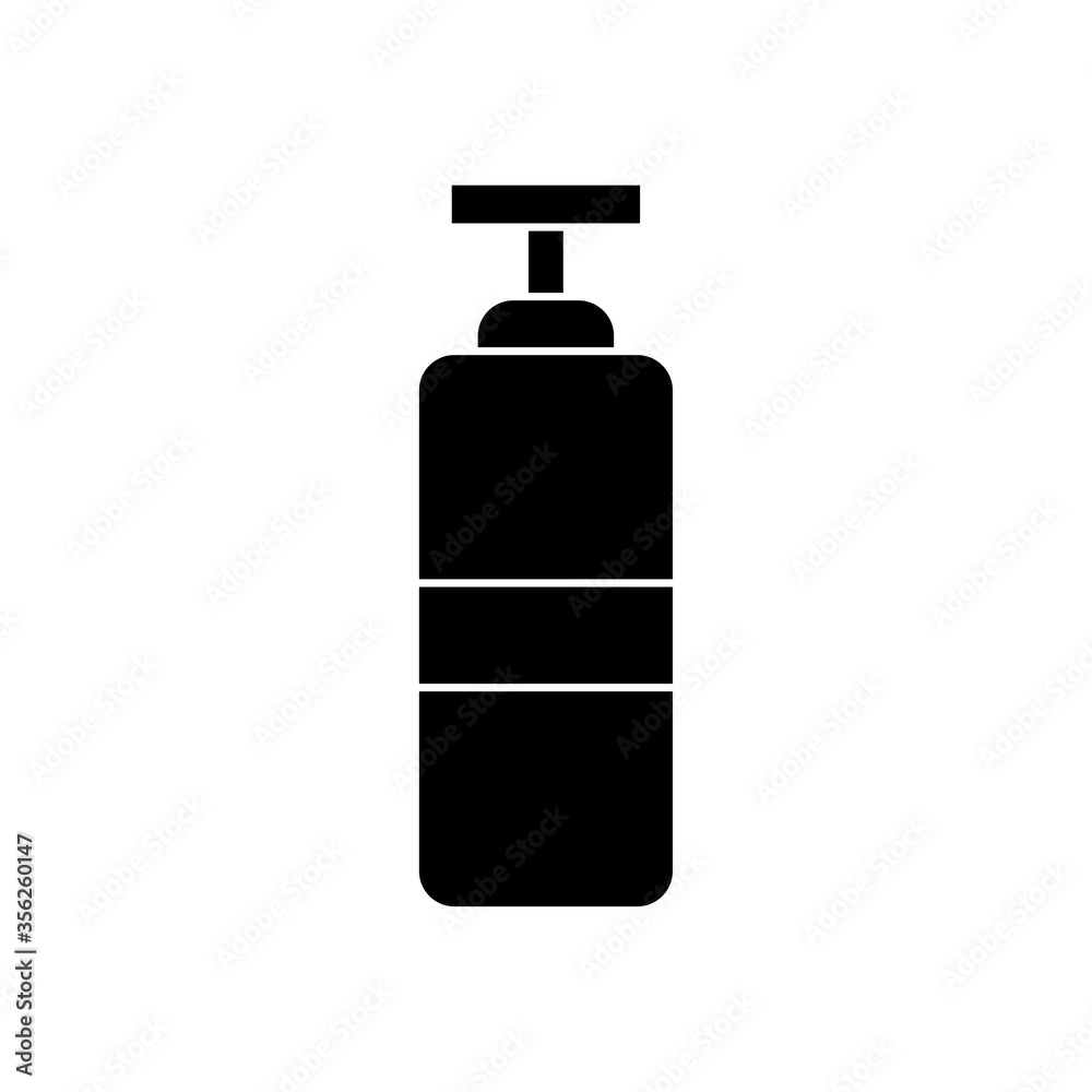 antibacterial alcohol bottle icon, silhouette style antibacterial alcohol bottle icon, silhouette style