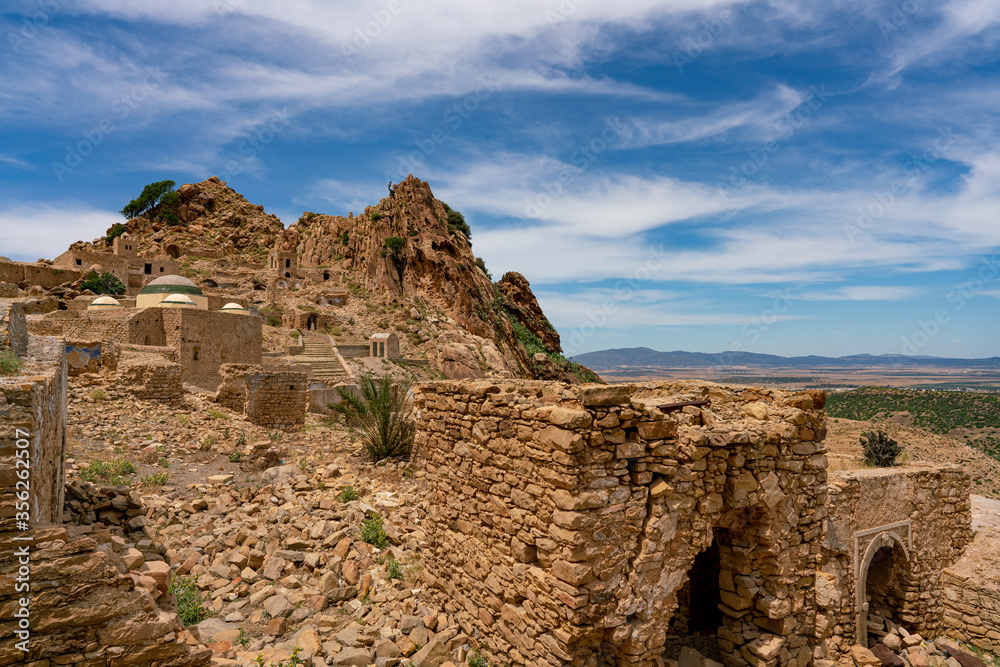 The abandonned berber village of Zriba Olya in Tunisia