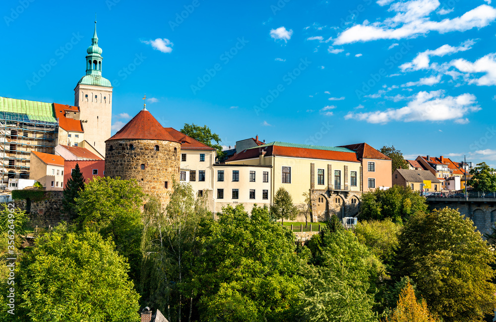 View of Bautzen town in Germany View of Bautzen town in Germany