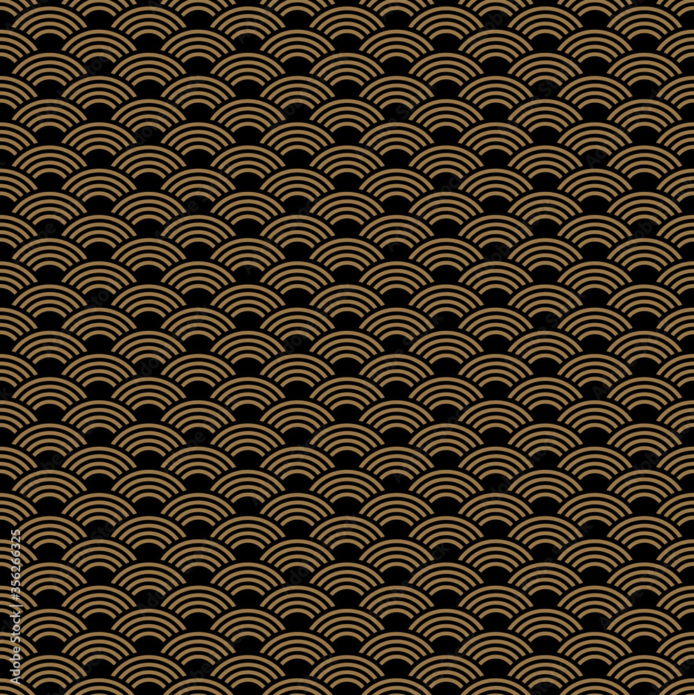 4 Line Fish Scale Geometrical Pattern Seamless Repeat Background 4 Line Fish Scale Geometrical Pattern Seamless Repeat Background