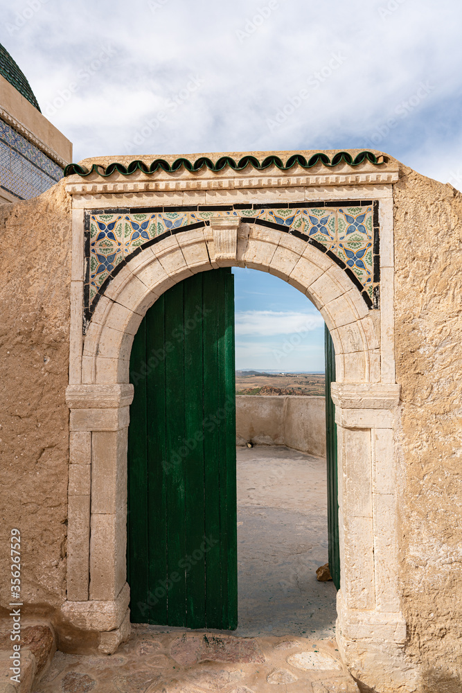 Naklejka premium The abandonned berber village of Zriba Olya in Tunisia