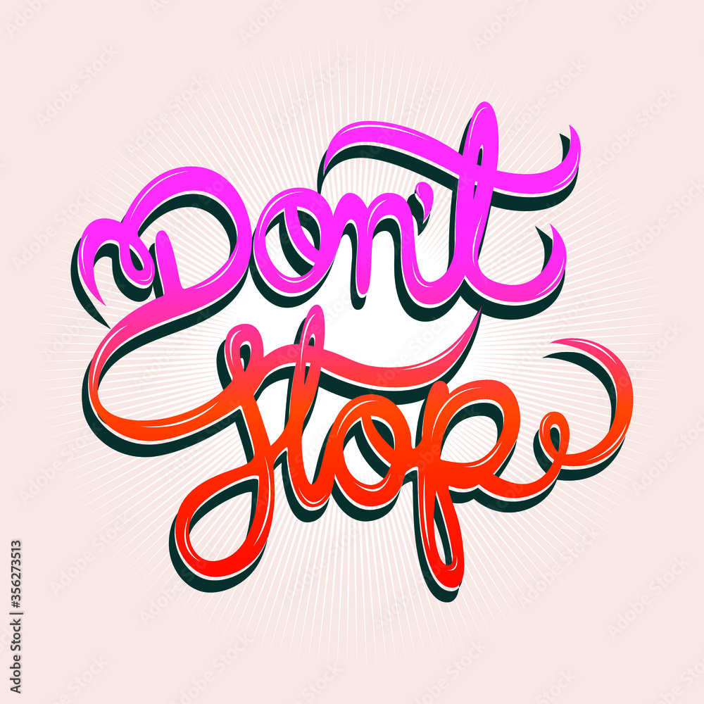 Don´t Stop Lettering Don´t Stop Lettering