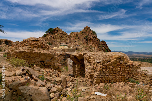The abandonned berber village of Zriba Olya in Tunisia