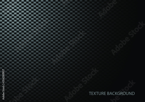 Vector texture background,Black metal sheet background,Carbon fiber texture concept,Illustration EPS10.