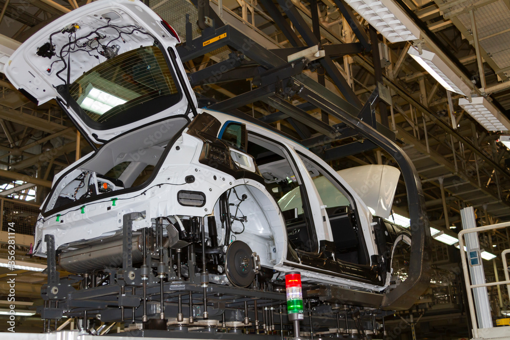 custom made wallpaper toronto digitalAutomobile manufacturing assembly line in China