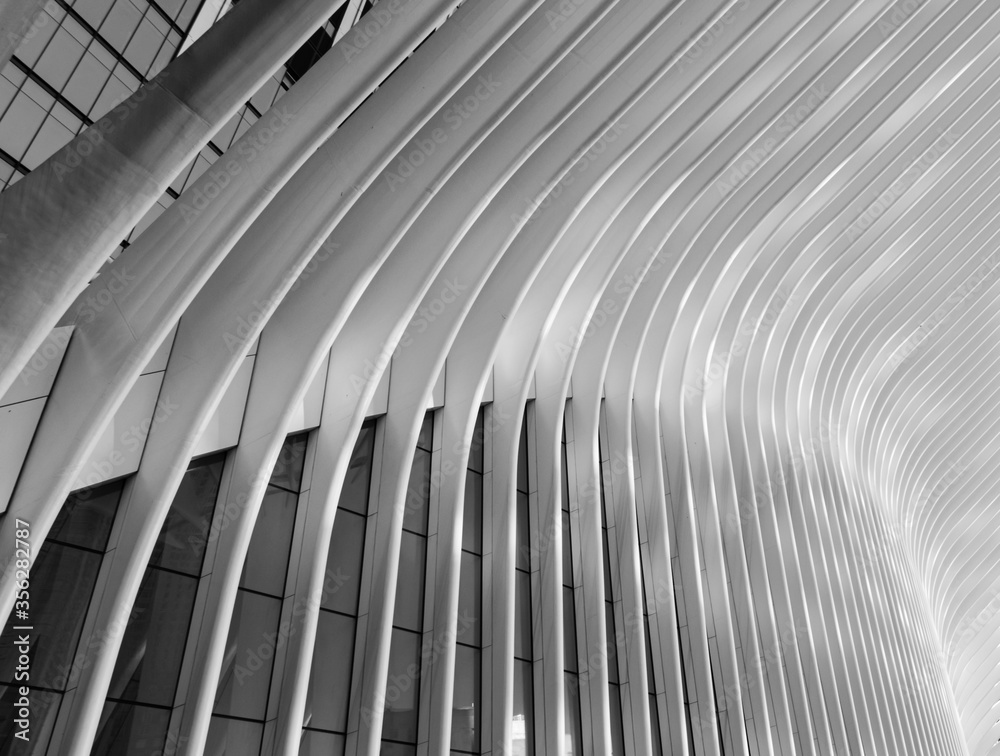 Naklejka premium Abstract modern architecture