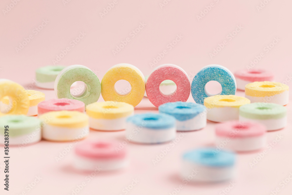Many kinds of color delicious candy Many kinds of color delicious candy
