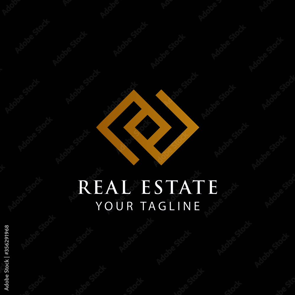 Abstract Properties Logo Vector Template Abstract Properties Logo Vector Template