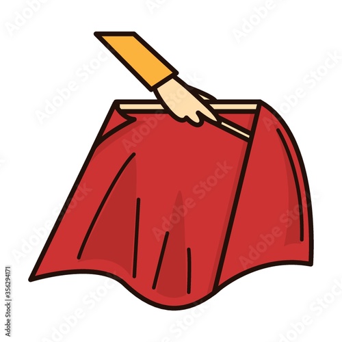 bullfighter cape