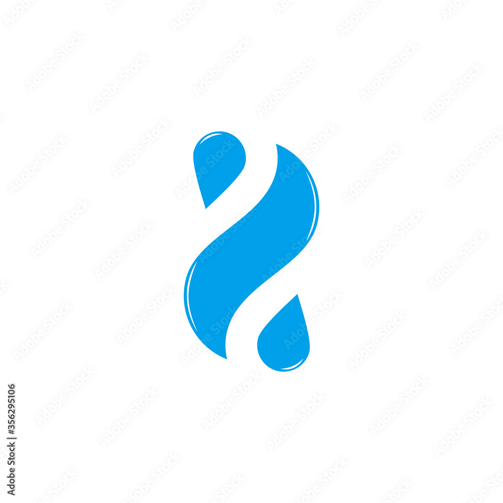 simple geometric water splash drop symbol logo vector simple geometric water splash drop symbol logo vector