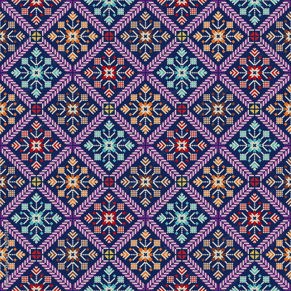 Romanian traditional pattern 58