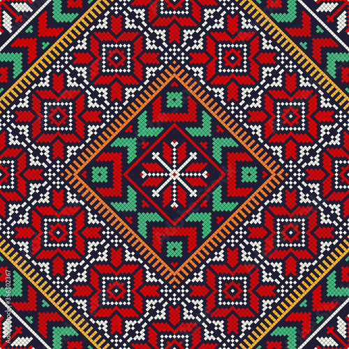 Romanian traditional pattern 66