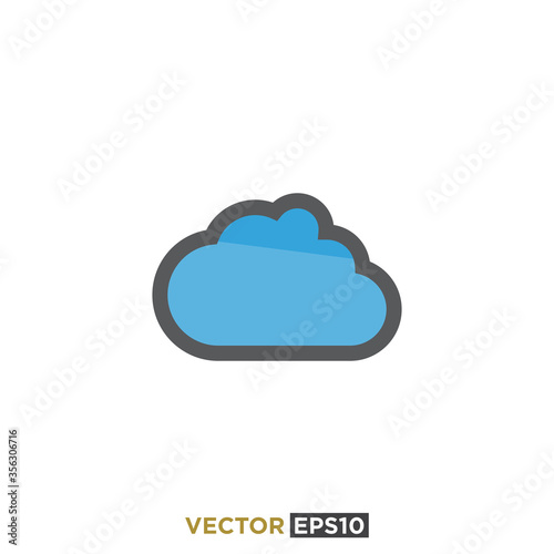 Cloud Icon Design Vector Illustration