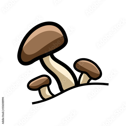 simple mushroom design vector illustration