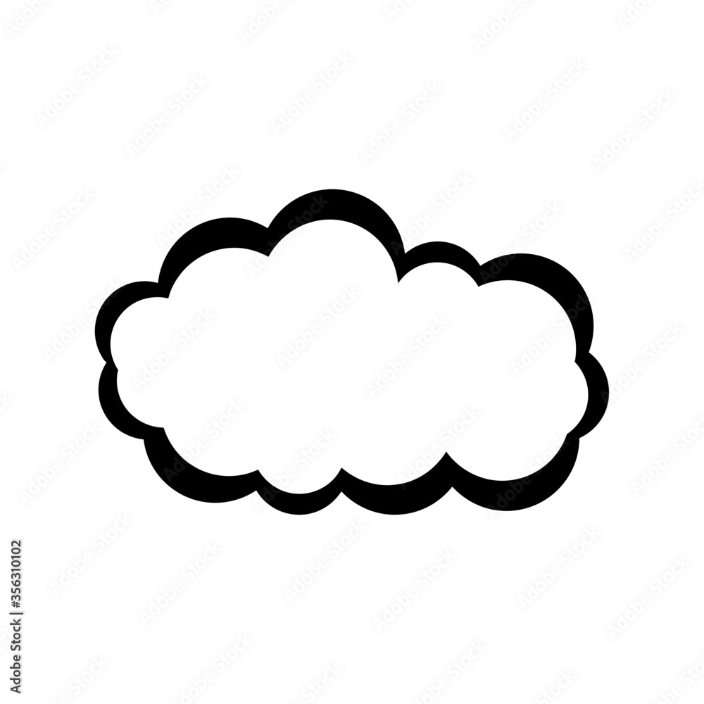 Cloud icon design