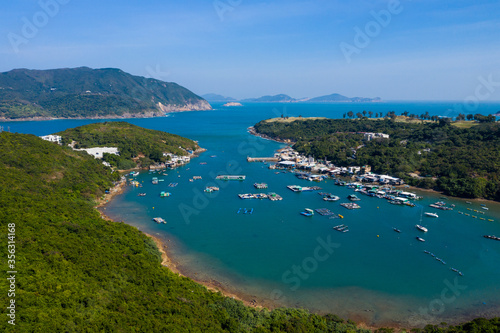 Top view of island, Po Toi O