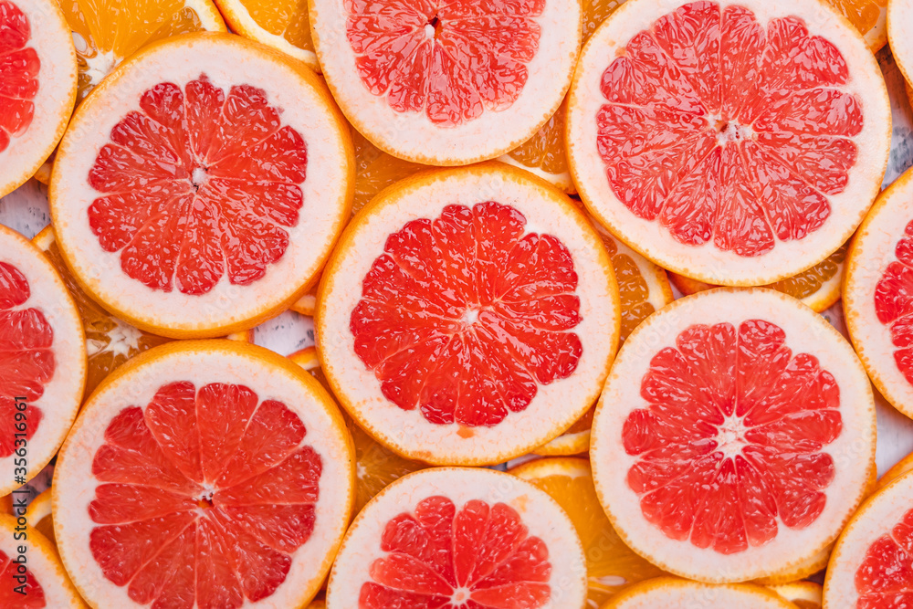 Fruit Grapefruiton white background Fruit Grapefruiton white background