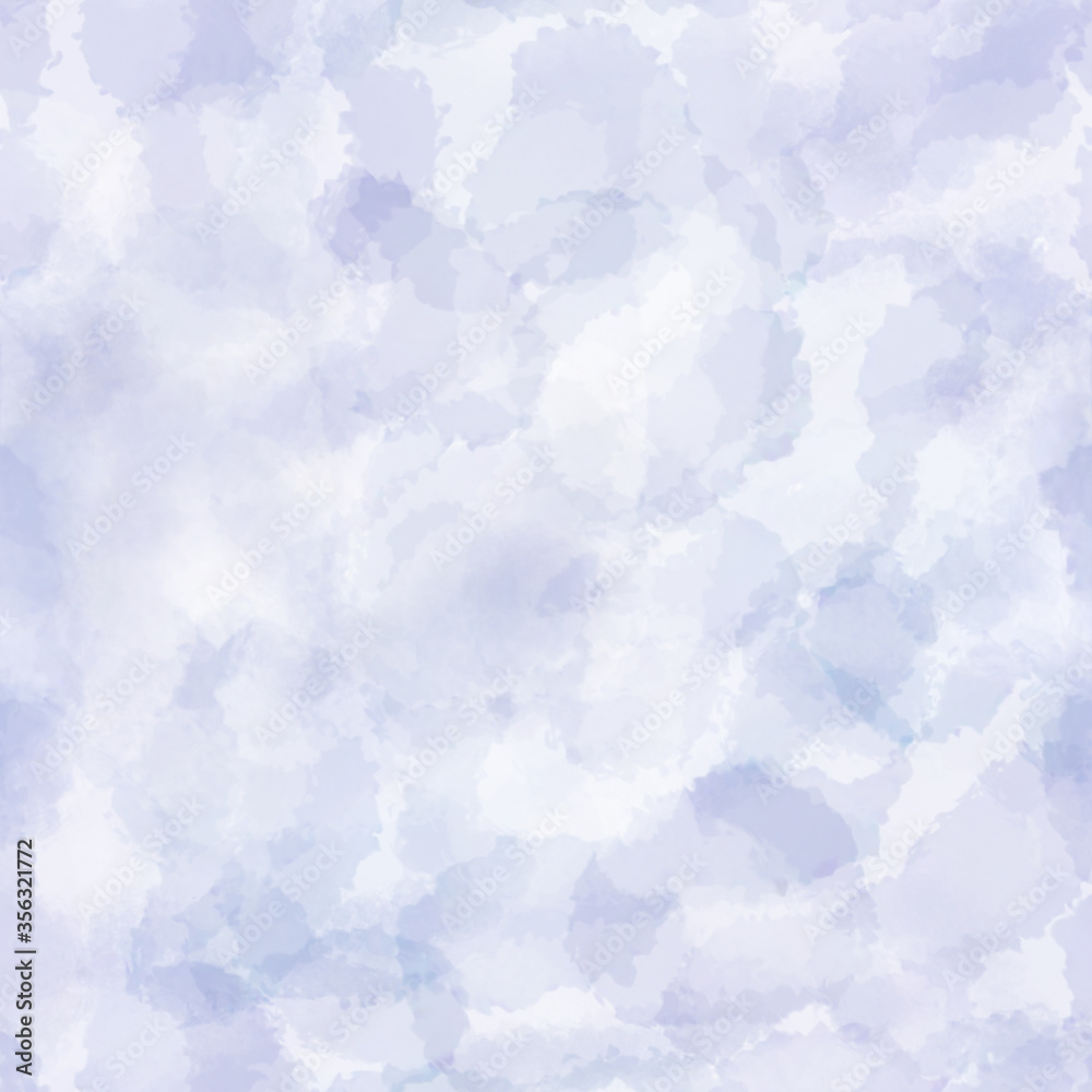 Abstract seamless light pattern - pale purple spots on white.