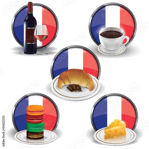 france food and drink collection