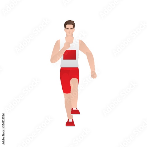 man jogging