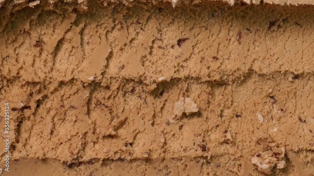 Texture ice cream Mocha Chip as background, Top view Food concept, Blank for design. Texture ice cream Mocha Chip as background, Top view Food concept, Blank for design.