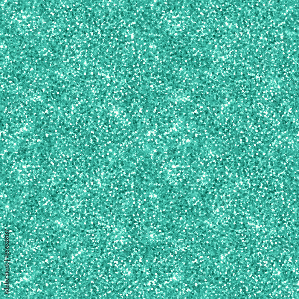 Obraz premium robin's egg teal blue bold spring pop glitter seamless pattern vibrant color art texture background