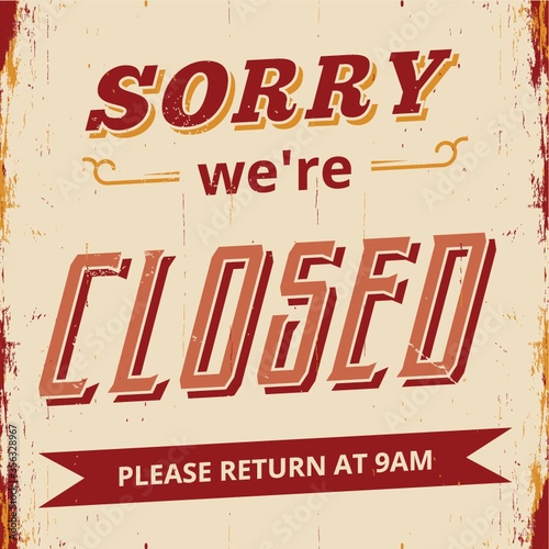sorry we're closed wallpaper