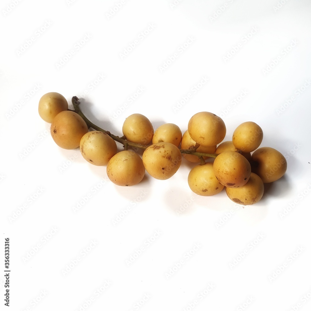 Bunch of rambeh, rambi or baccaurea ramiflora Bunch of rambeh, rambi or baccaurea ramiflora