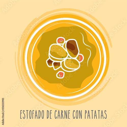 estofado de carne con patatas