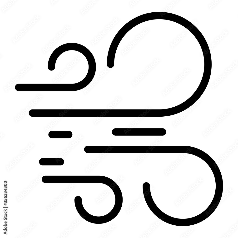 Wind energy icon. Outline wind energy vector icon for web design isolated on white background Wind energy icon. Outline wind energy vector icon for web design isolated on white background