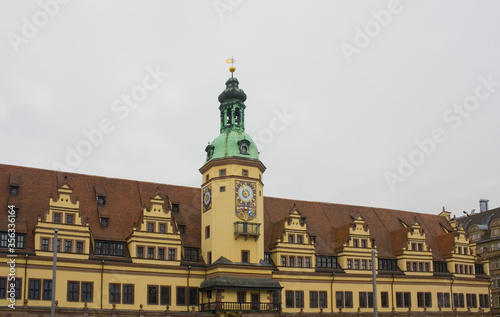 Altes Rathaus (Old Town Hall) in Leipzig, Germany 