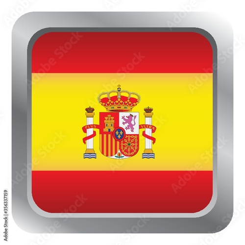 spain flag badge